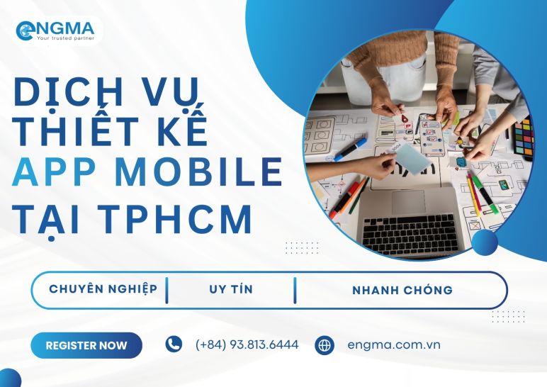 Dịch vụ thiết kế app tại HCM giải pháp công nghệ giúp doanh nghiệp tăng trưởng bền vững
