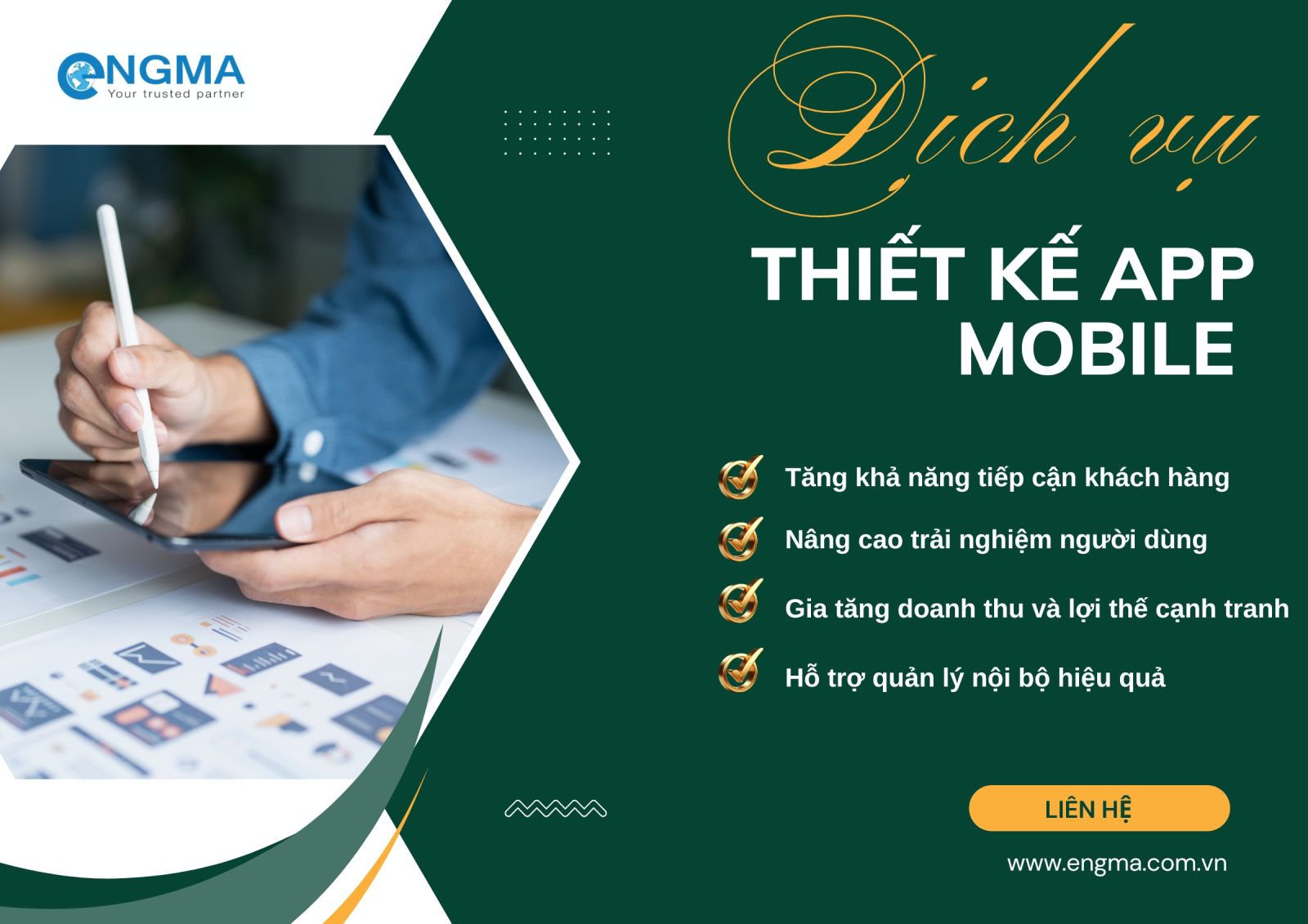 Dịch vụ thiết kế app mobile
