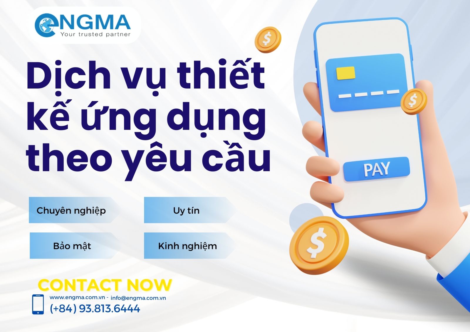 Dịch vụ thiết kế ứng dụng theo yêu cầu