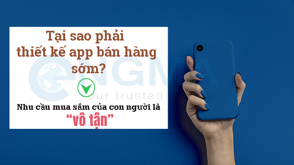 Thiết kế app bán hàng chuyên nghiệp tại Việt Nam